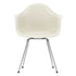 Cadeira de Braços em Plástico Eames DAX / Base Cromada